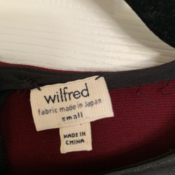 ARITZIA WILFRED Faux Leather Bodycon Dress - Picture 3 of 4